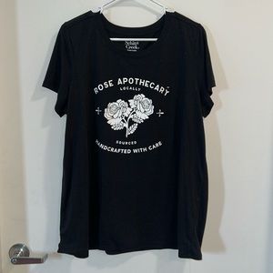 Schitts Creek Rose Apothecary Graphic Tee Sz 2X